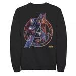 Мужской свитшот команды Avengers Infinity War Neon Team Marvel - фото