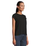 Топ Eileen Fisher Round Neck Top, черный - фото 2