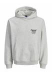 Худи Jack & Jones PLUS SIZE , White Melange/Light Grey - фото 6