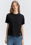 Футболка TOM TAILOR DENIM BOXY T-SHIRT, Deep Black/Black - фото