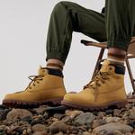 Ботинки унисекс желтые Cat - фото 6