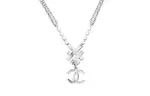 CHANEL Серебряное металлическое колье Women's Silver - фото 3
