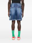 Джинсовые шорты-карго DSQUARED2, синий - фото 4