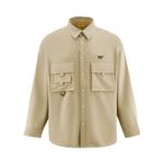 CAT Мужская рубашка цвета хаки - фото 3