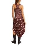 Платье Free People Raylon Midi, Chocolate Combo - фото 2