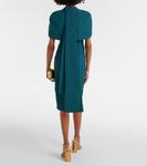 Платье миди с накидкой Kalika Safiyaa, Alpine Green - фото 3