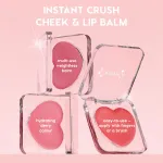 Бальзам для губ и щек Instant Crush ColourPop, Second Date (rosy berry) - фото 5