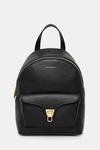 Кожаный рюкзак Coccinelle, черный - фото