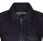 Университетский бомбер ma 1 modbury Infinity Leather, синий - фото 4