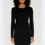 Облегающий свитер Michael Kors, черный - фото