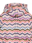 Пуховик с узором Missoni Kids, розовый - фото 3