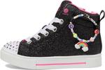 Кроссовки SKECHERS KIDS Twinkle Sparks - Charm Bestie, Black - фото 4