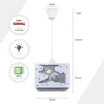 Подвесной светильник GRETA E27 Paco Home, белый - фото 5