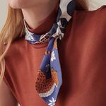 HERMES Шёлковый шарф Multicolor, Multicolor - фото 4