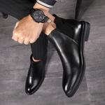 Челси Ботинки Мужские Weishibangwei, коричневый - фото 6