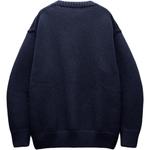 Трикотажная кофта женская синяя ZARA - фото 3