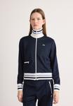 Толстовка Lacoste Zip-up sweatshirt, Navy Blue/Dark Blue - фото