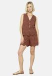 Блуза LolaLiza EMBROIDERED SLEEVELESS, Terracotta/Brown - фото 2