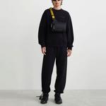 Свитшот мужской Off-White с маркерным принтом, черный - фото 2