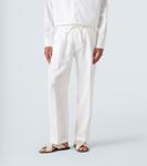 Льняные прямые брюки Dolce&Gabbana, белый - фото 3