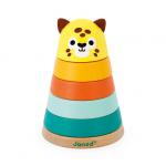 Janod, Деревянная пирамида, Ягуар Тропик, 12м+ - фото 3