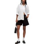 Lululemon Легкая плетеная оверсайз рубашка Women's White - фото 5