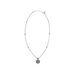 GUCCI Серебряное ожерелье с подвеской Interlocking G - фото 6