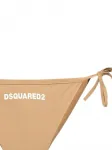 Плавки-бикини с логотипом Dsquared2, бежевый - фото 2