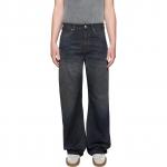 Широкие джинсы Acne Studios, темно-синий - фото 4