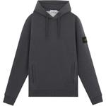 Compass Patch Drawstring Hoodie STONE ISLAND, серый - фото 3
