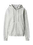 Толстовка с капюшоном на молнии WEEKDAY, серый - фото