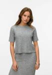 Футболка Vero Moda VMSALLY, Light Grey Melange/Light Grey - фото