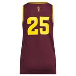 Молодежная майка Arizona State Sun Devils #25 maroon Adidas - фото 4