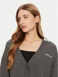 Кардиган стандартного кроя Guess Jeans, серый - фото 4