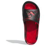 Слайды Adicane Core Black Team Collegiate Red Bright Red Adidas, черно-красные - фото 4