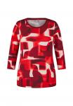 Топ Rabe Long sleeved top, Dunkelrot/Red - фото 6