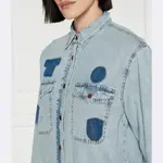 Джинсовая рубашка оверсайз Hendrixe One Teaspoon, синий - фото 2