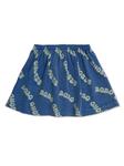 Bobo Choses юбка с логотипом, синий - фото