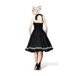 Платье в стиле рокабилли Motley черное - фото 2