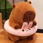 Плюшевая кукла Capybara Dolls высота 22 см DUOAI, Frog Capybara - фото 9