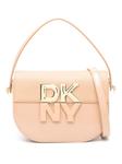 DKNY сумка-тоут с логотипом, нейтральный цвет - фото