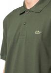 Lacoste мужская оригинальная поло из пике, Squadron - фото 3