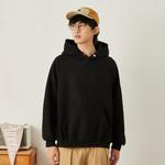 Свитшот Unisex PUNCTILIOUS, белый с серым хизером (с двойной пуговицей) - фото 6