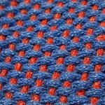 HAY Джутовый дверной коврик, синий - фото