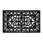 Коврик Relaxdays, 75x45 см, черный - фото