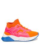 Кроссовки-носки Stella McCartney Kids, Arancio - фото 4