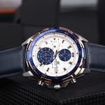 Часы CASIO EDIFICE Waterproof Sports Shockproof Mens Blue Analog, синий - фото 4