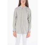 Серая хлопковая рубашка Woolrich, Gray - фото