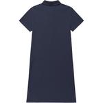 Женское платье с коротким рукавом DESCENTE, синий - фото 3