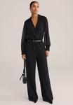 Комбинезон WE Fashion Jumpsuit, Black - фото